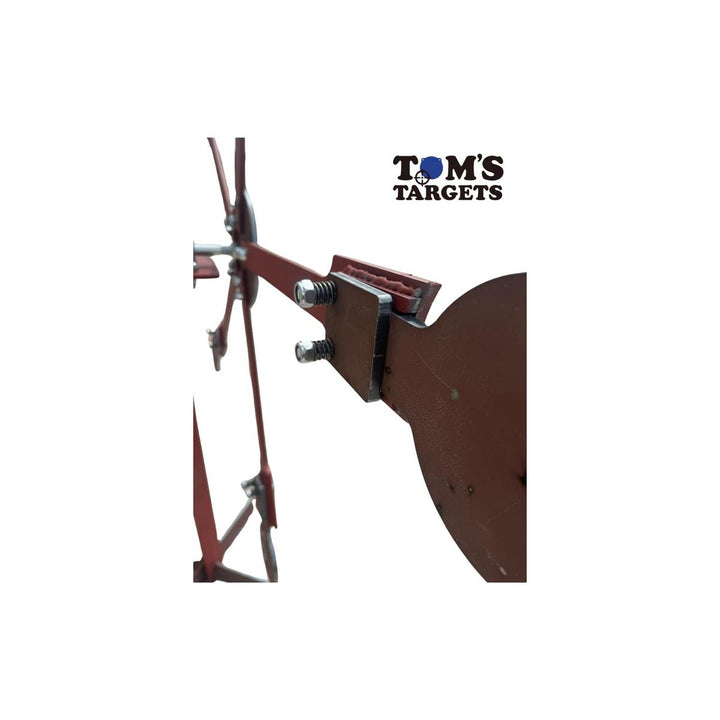 Tom's Targets Texas Spinning Star Centrefire - 10mm AR500