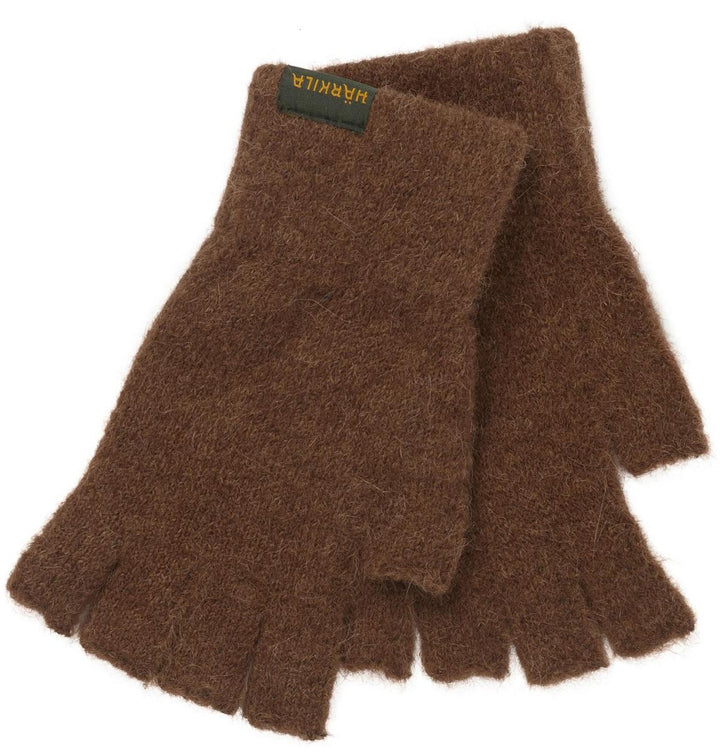 Harkila Alpacka half finger gloves Pinecone