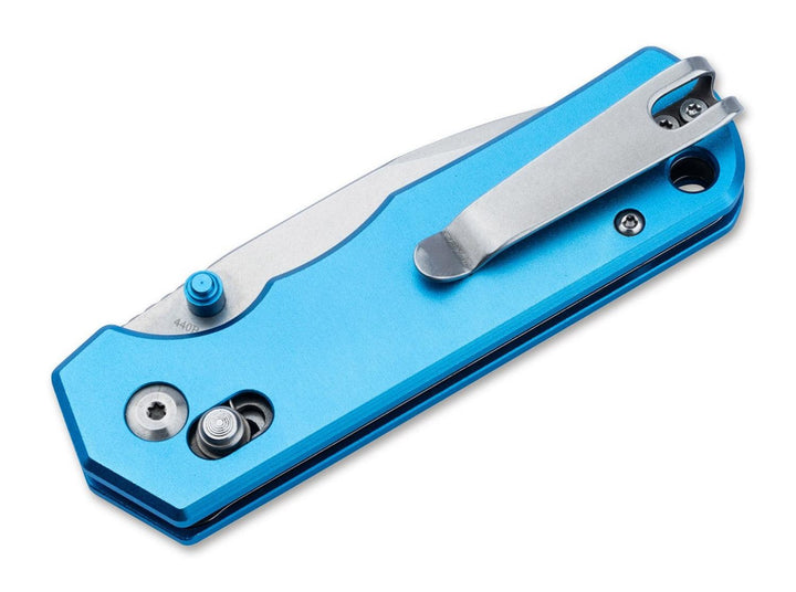 Böker Magnum Rockstub Blue Aluminium Folding Knife
