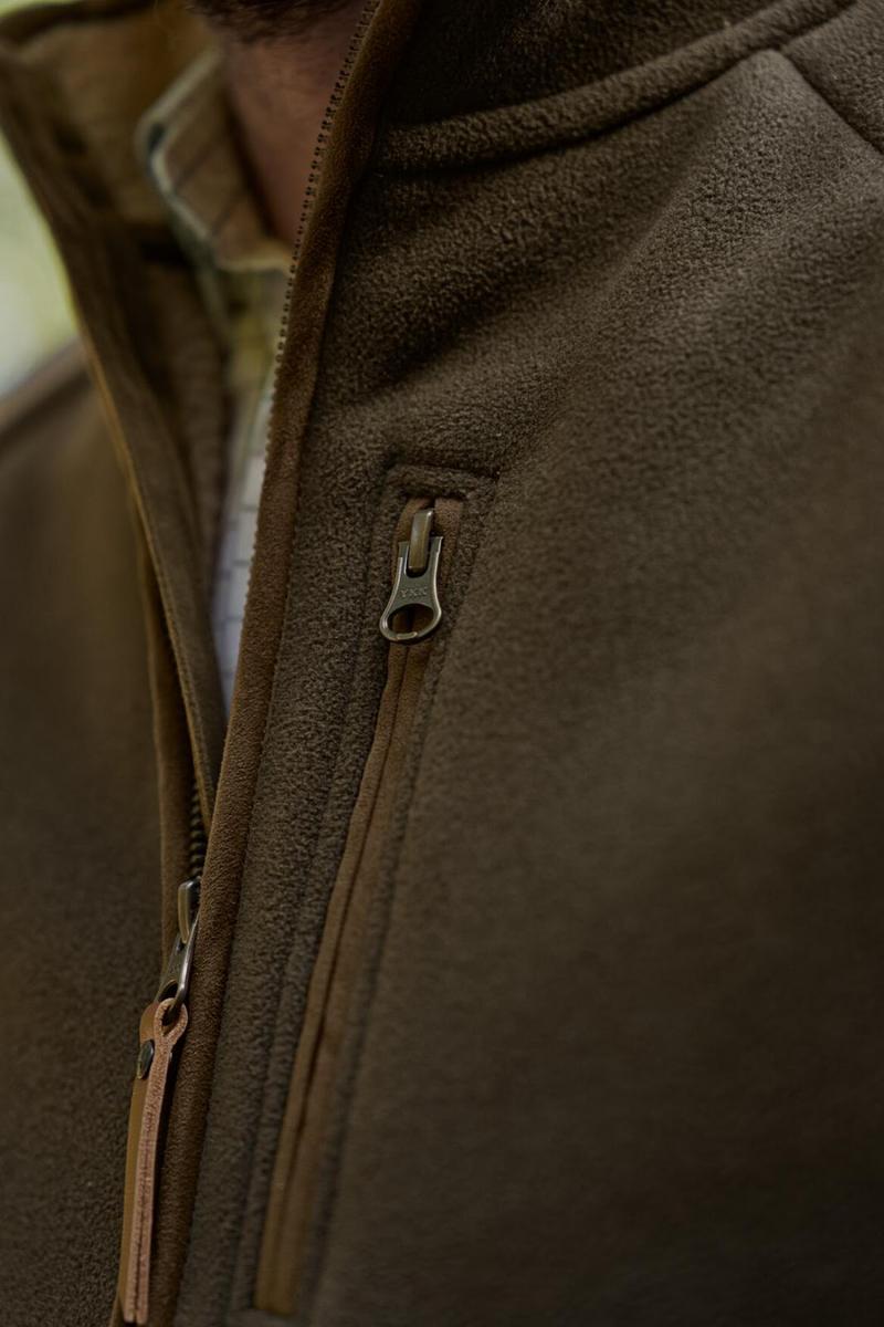 Harkila Sandhem sherpa fleece waistcoat Willow – view 7
