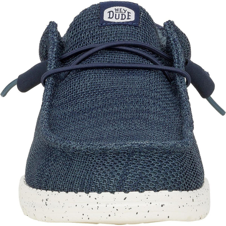HEYDUDE Wally Stretch Mesh Shoes Navy