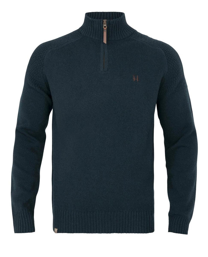 Harkila Vincent merino half zip pullover Dark