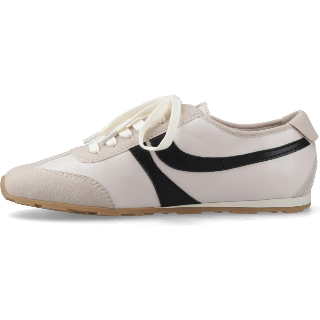 Rocket Dog Destin PU Combo Trainers Off White/Black – view 4