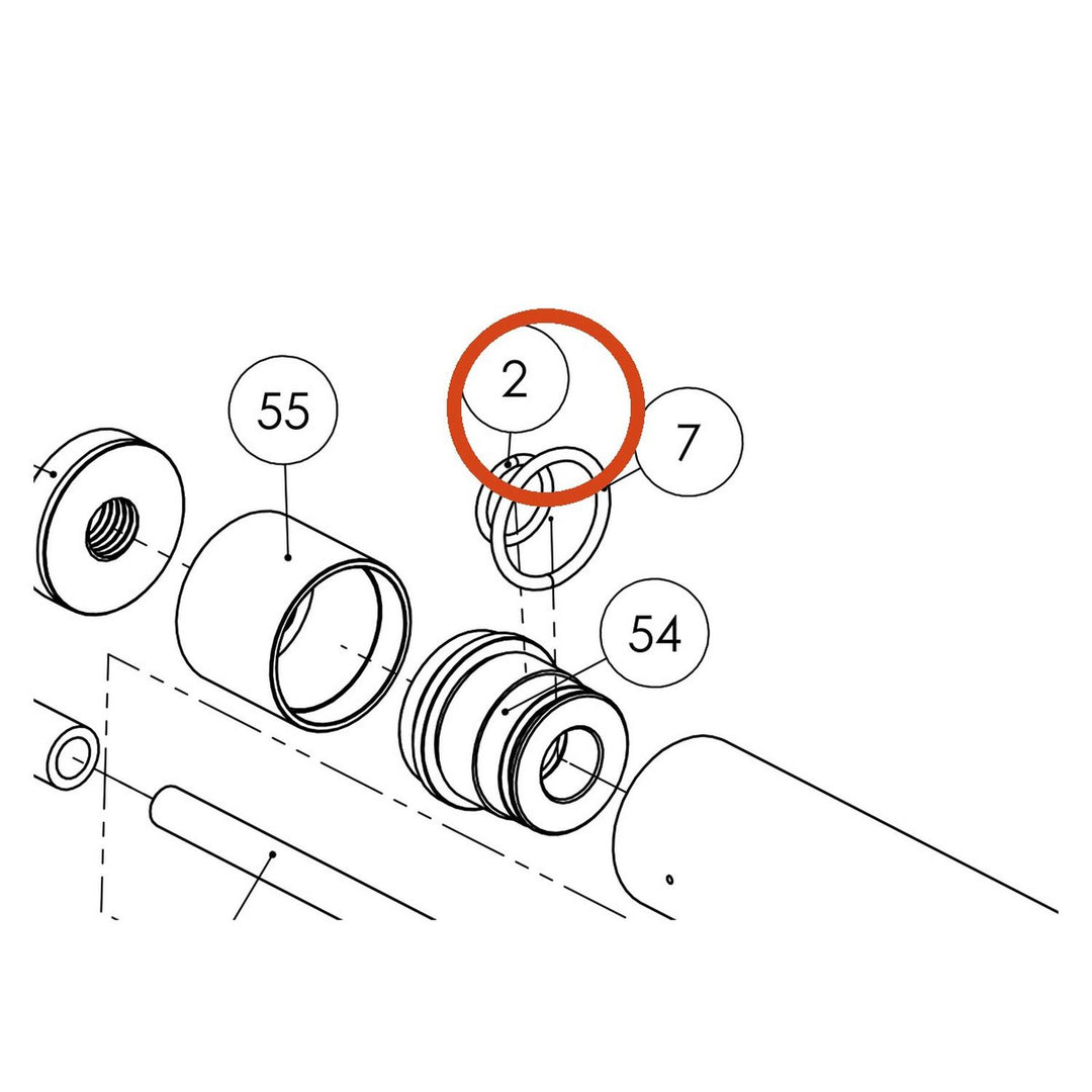 FX O Ring 14x2 NBR70 19950