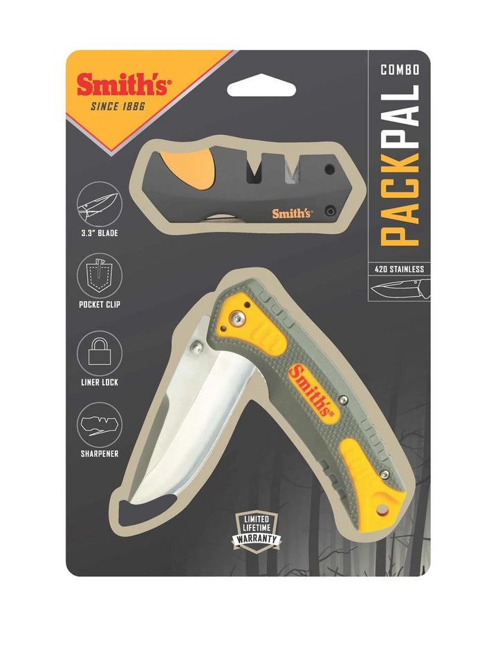 Smiths Pack Pal Knife w/Pocket Pal Combo