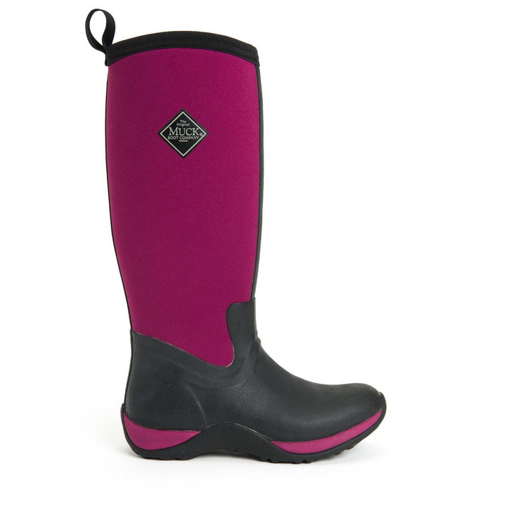Muck Boots Arctic Adventure Pull On Wellington Boot Black/Ma