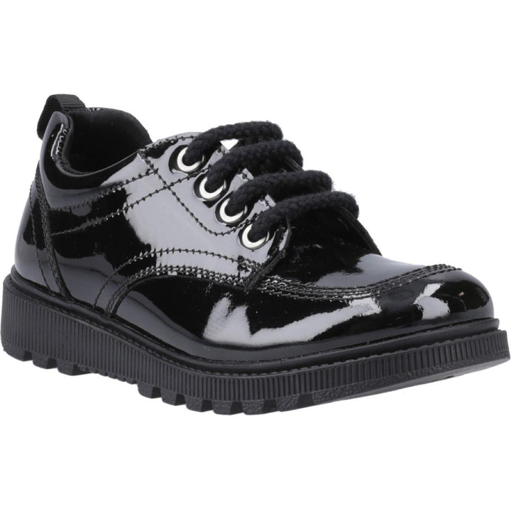 Hush Puppies Keeley Lace Up Patent Jnr