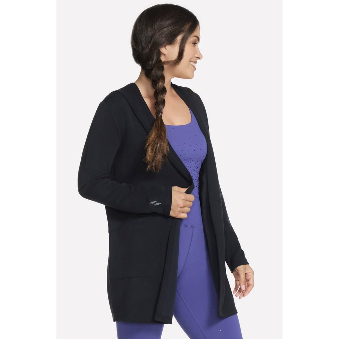 Skechers SKECHLUXE Elevate Restful Hoodigan Black