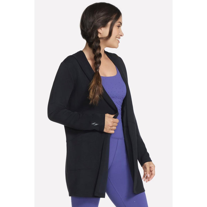 Skechers SKECHLUXE Elevate Restful Hoodigan Black