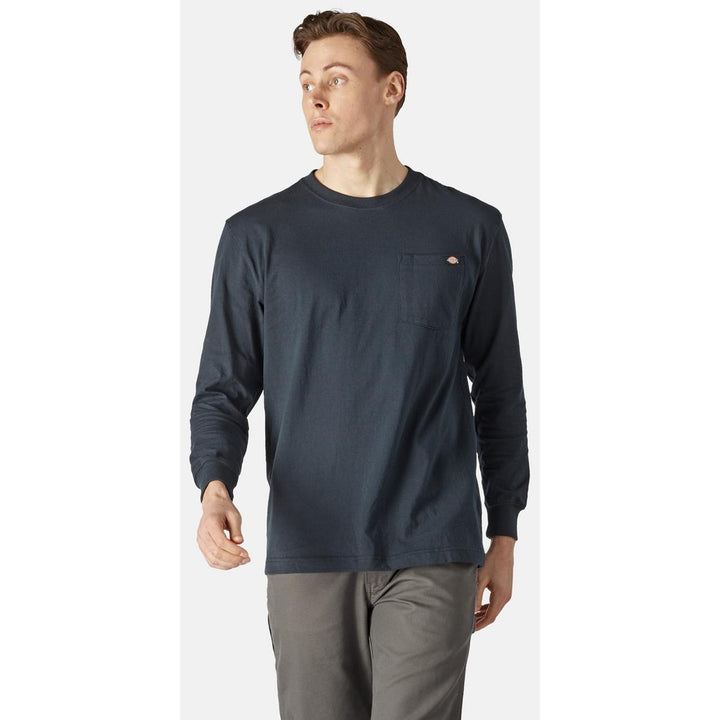 Dickies Pocket Tee Long Sleeve Navy