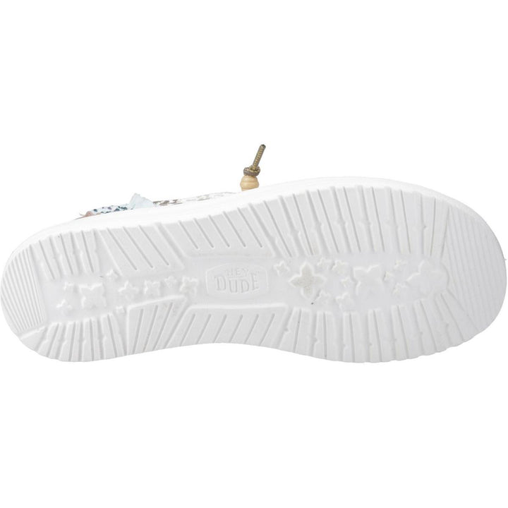 HEYDUDE Wendy Disco Cow Shoes Tan