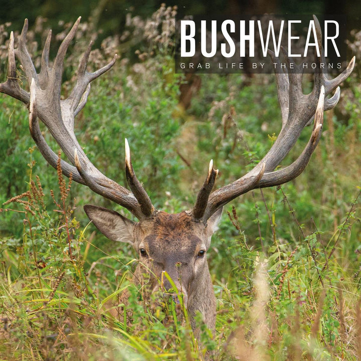 BushWear Solid Oak Small Stag Shield 9"x16.5"