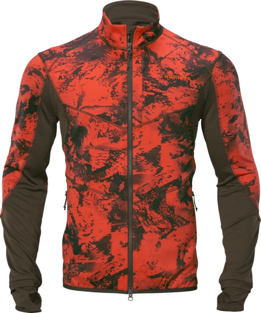 Harkila Wildboar Pro camo fleece jacket AXIS MSP Wildboar or