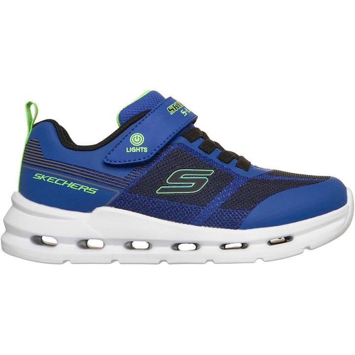 Skechers Glide-Step Lights Trainers Blue/Black