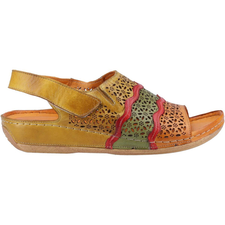 Riva Tripoli Sandals Orange/Multi