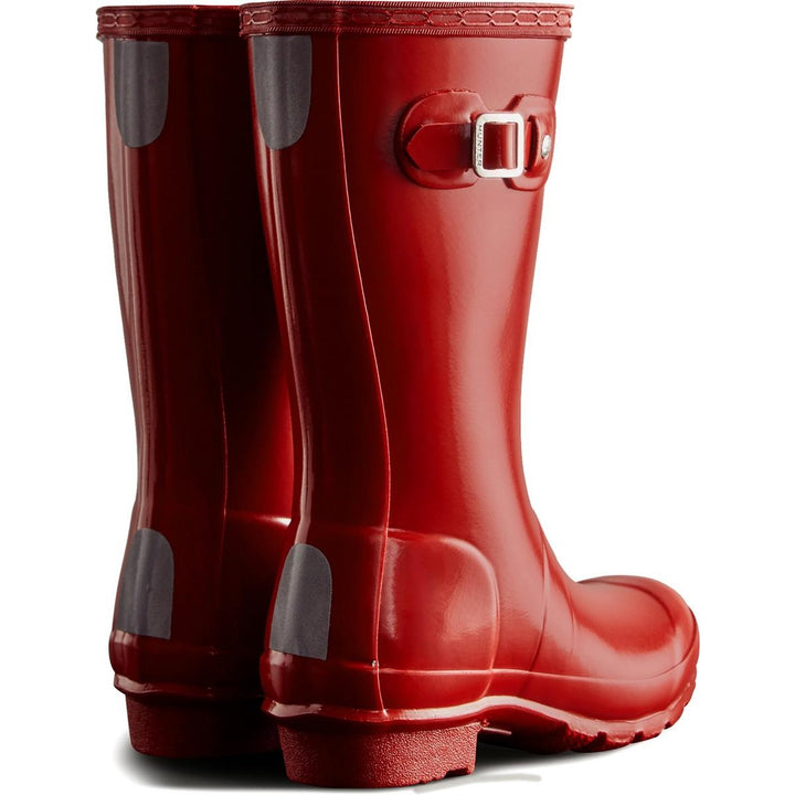 Hunter Junior Originals Gloss Boot Military – view 2