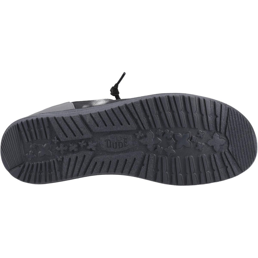 HEYDUDE Wally Funk Overdye Shoe Black/Granite