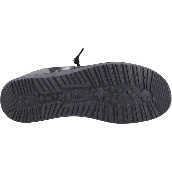 HEYDUDE Wally Funk Overdye Shoe Black/Granite