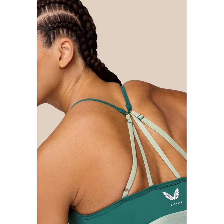 Castore Low Support Sports Bra Seafoam/Sage