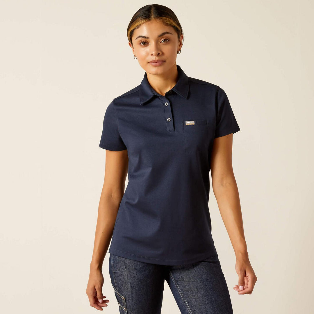 Ariat Ladies Rebar Foreman Polo Shirt – view 3