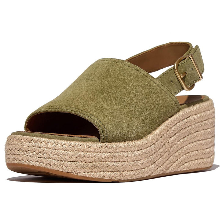 Fitflop Platfforms Wedge Camo-Green