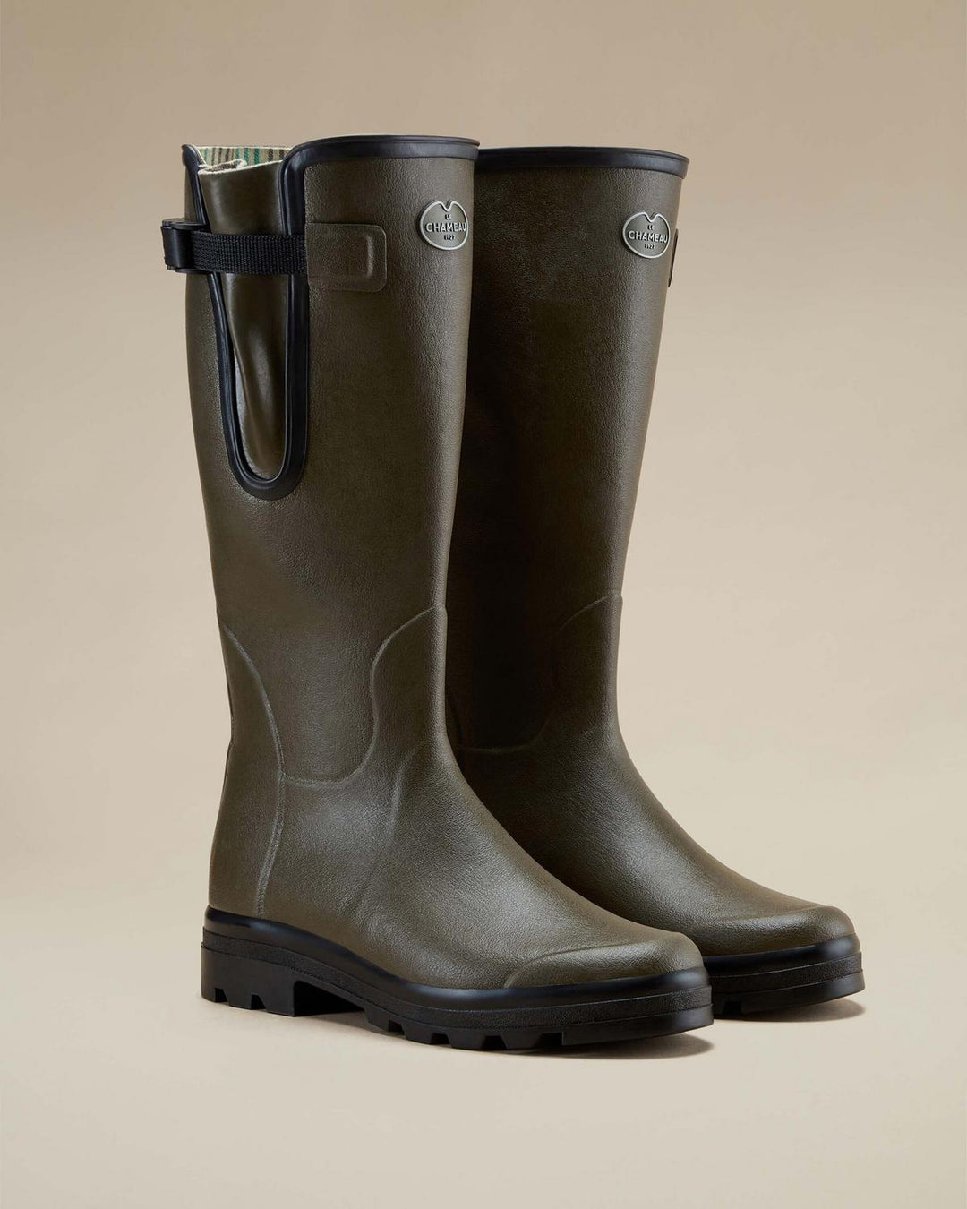 Le Chameau Men's Vierzon Jersey Lined Wellington Boot