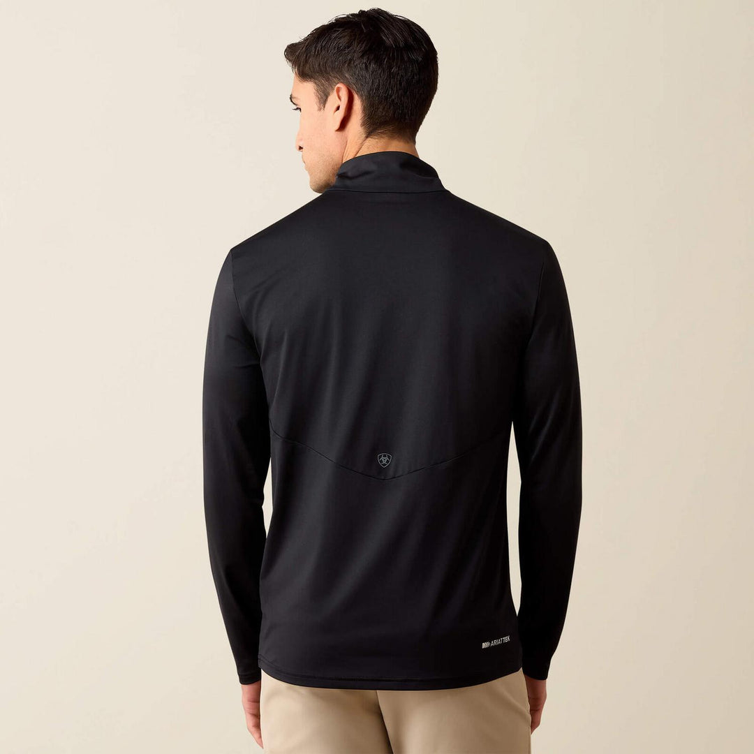 Ariat Mens Lunaveil 1/4 Zip Long Sleeve Base Layer – view 4