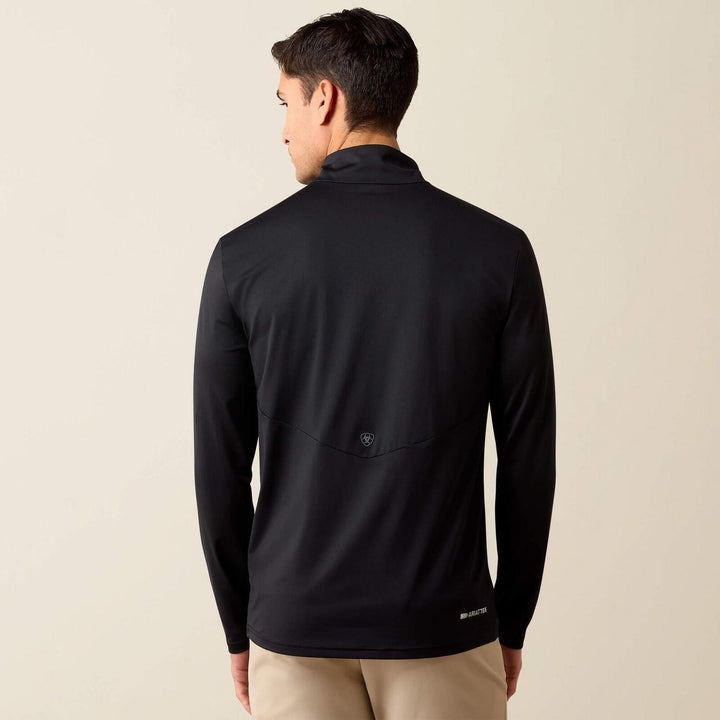 Ariat Mens Lunaveil 1/4 Zip Long Sleeve Base Layer – view 4