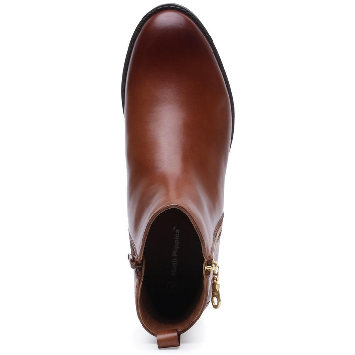 Perry Zip Boot TAN