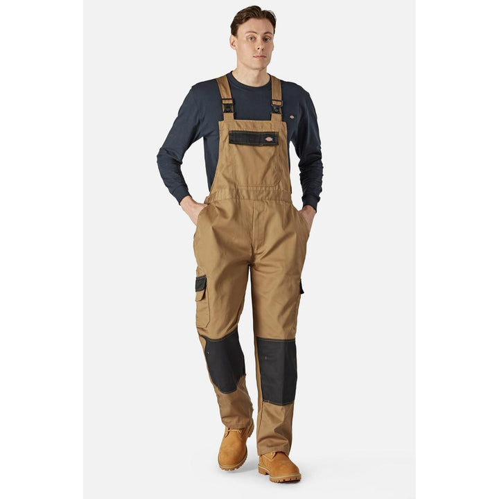 Dickies Everyday Bib and Brace Antique Penny/Black