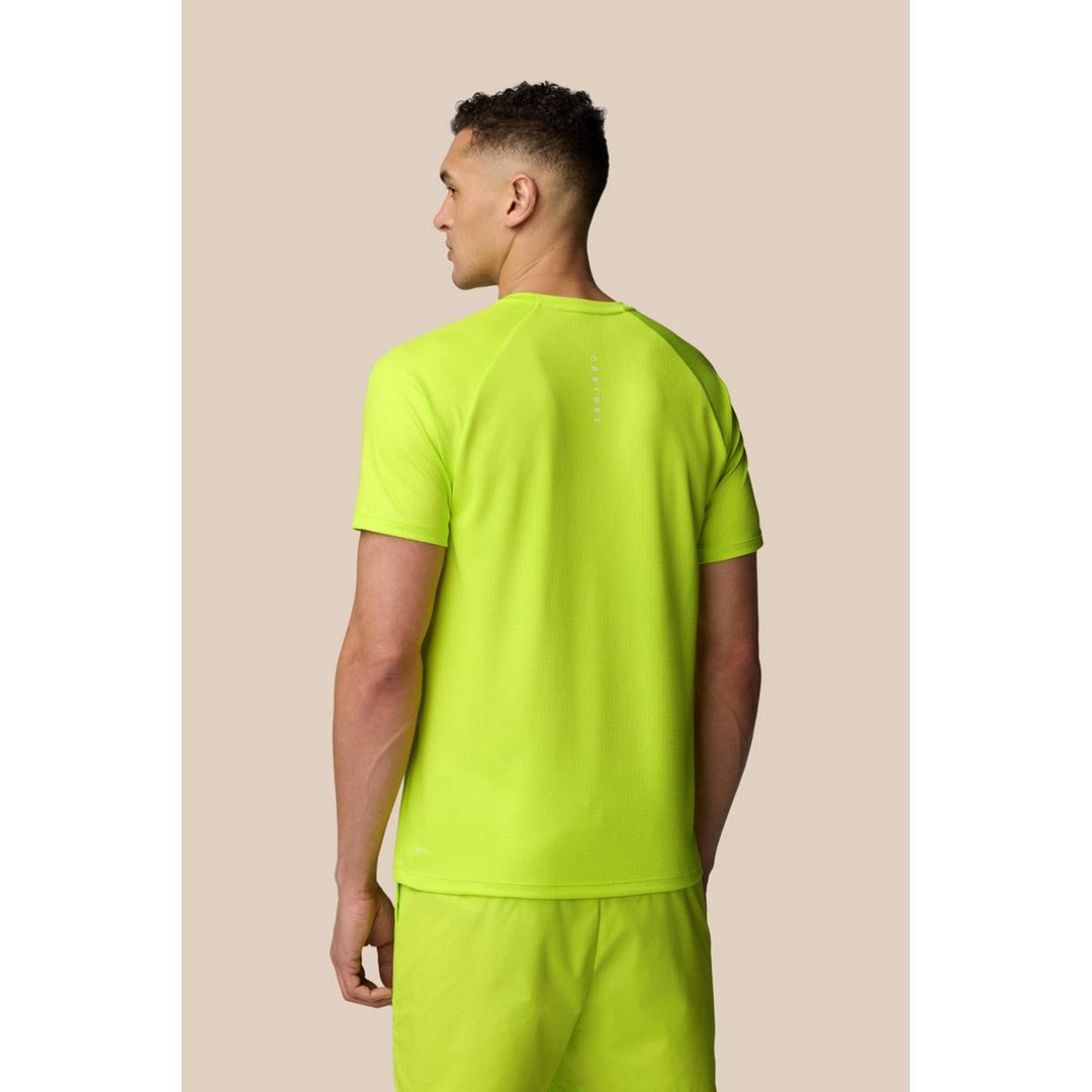Castore Adapt T-Shirt Acid Lime/White