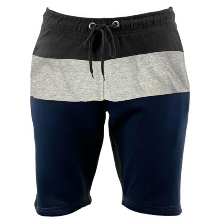 ek Wholesale Mens Slim Fit Contrast Fleece Shorts