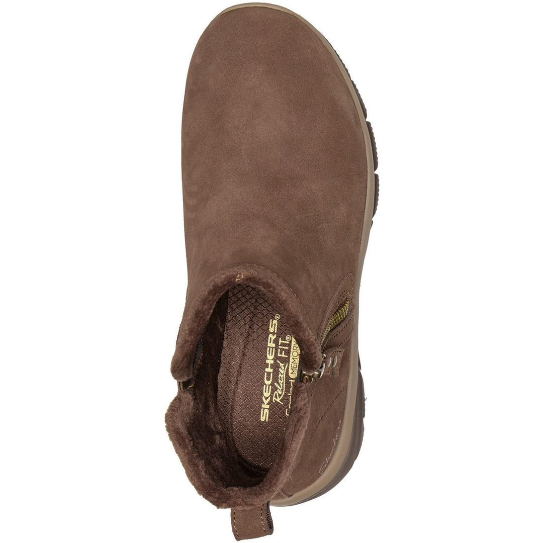 EASY GOING URBAN ZIP Chocolate Suede/Chenille