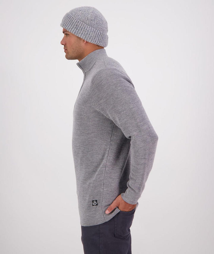 Swanndri Men's Otahu River Quarter Zip Merino Knit