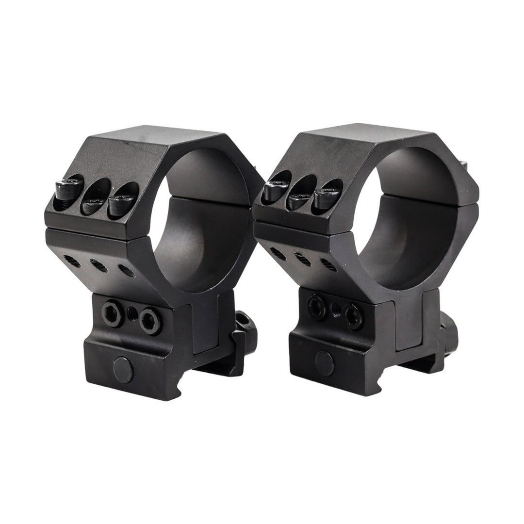 WULF 34mm 40 MOA Adjustable 6 Screw 2 Piece Picatinny Rings