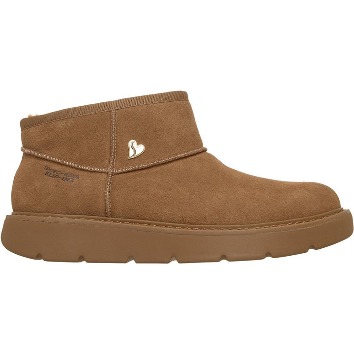 KEEPSAKES COZY COZY MINI Chestnut Suede/Faux Fur