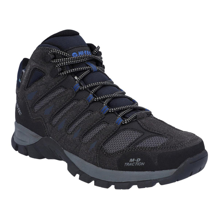 Hi-Tec Corzo Mid Boots Charcoal/Nautical Blue