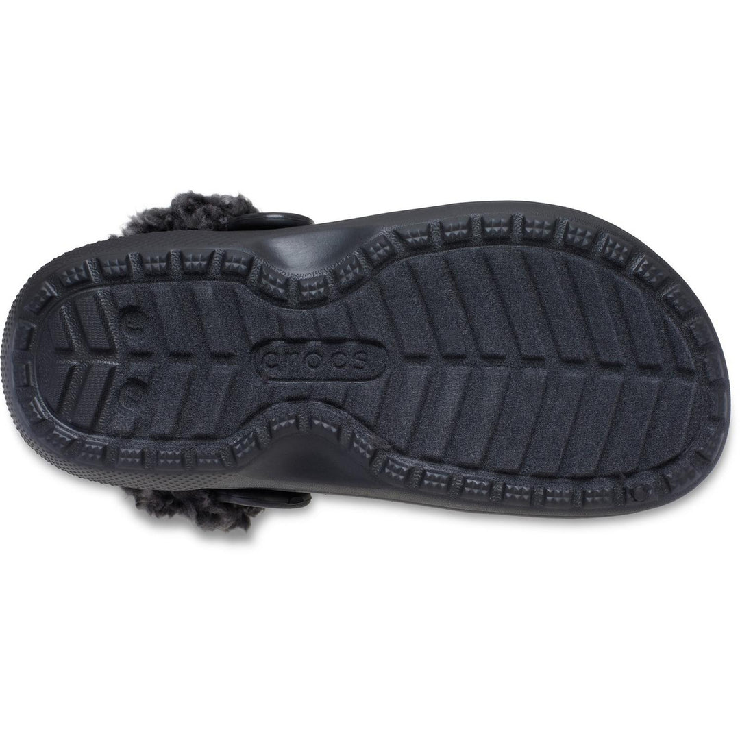 Classic Fleece Lined Clog Kid Black