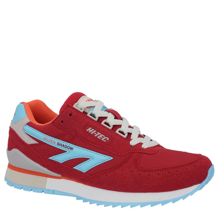 Hi-Tec Silver Shadow Shoes Optic Red