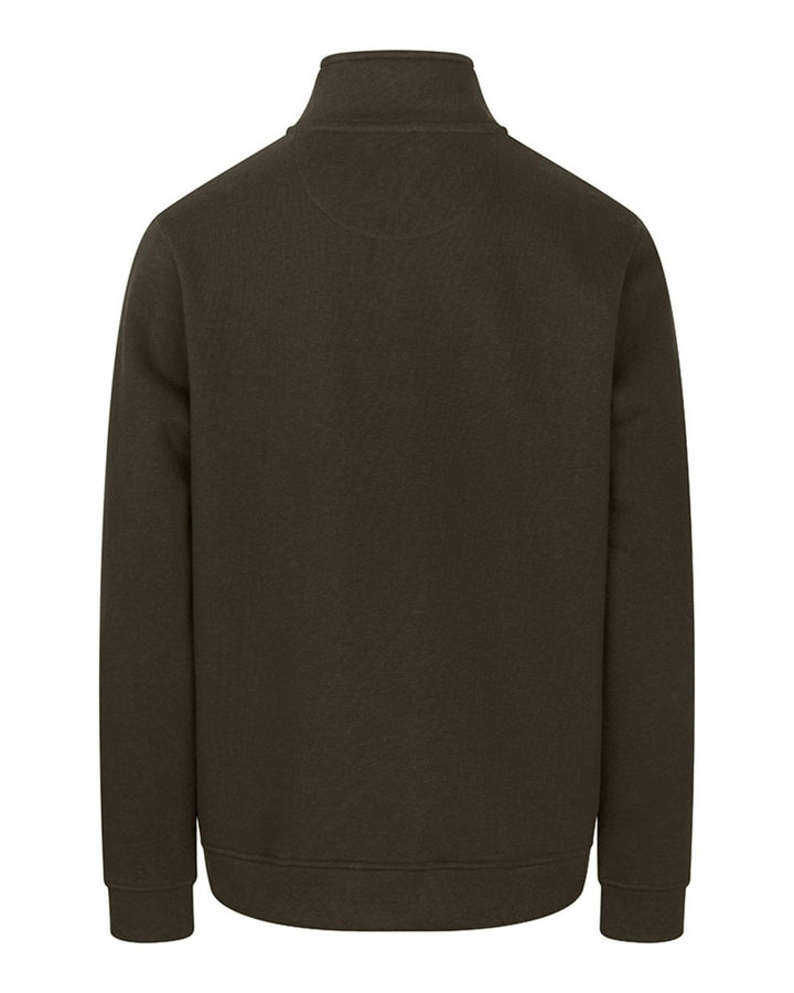 Hoggs of Fife Galloway 1888 Plain 1/4 Zip Sweatshirt