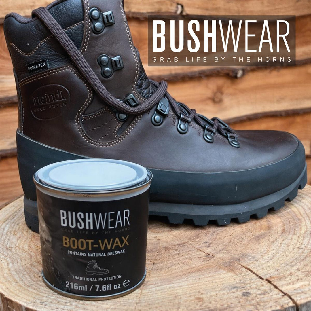 BushWear Superior Boot Wax 180ml Tub