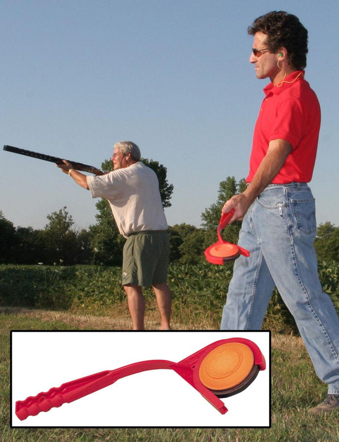 MTM EZ-Throw II Hand-Held Clay Target Thrower