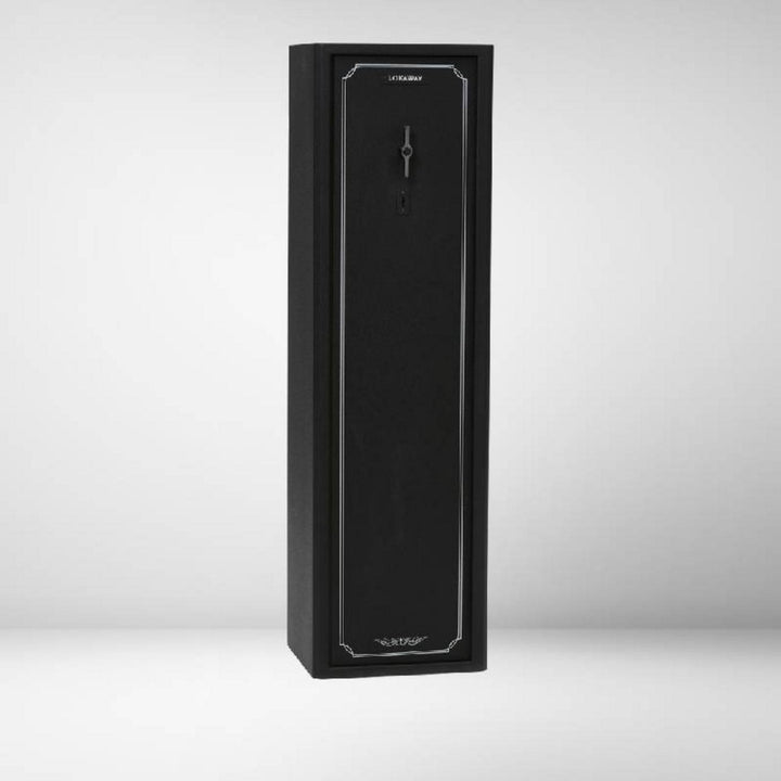 LBA14 - Key Lock Safe with Internal Ammo Storage - 7 to 10 guns
