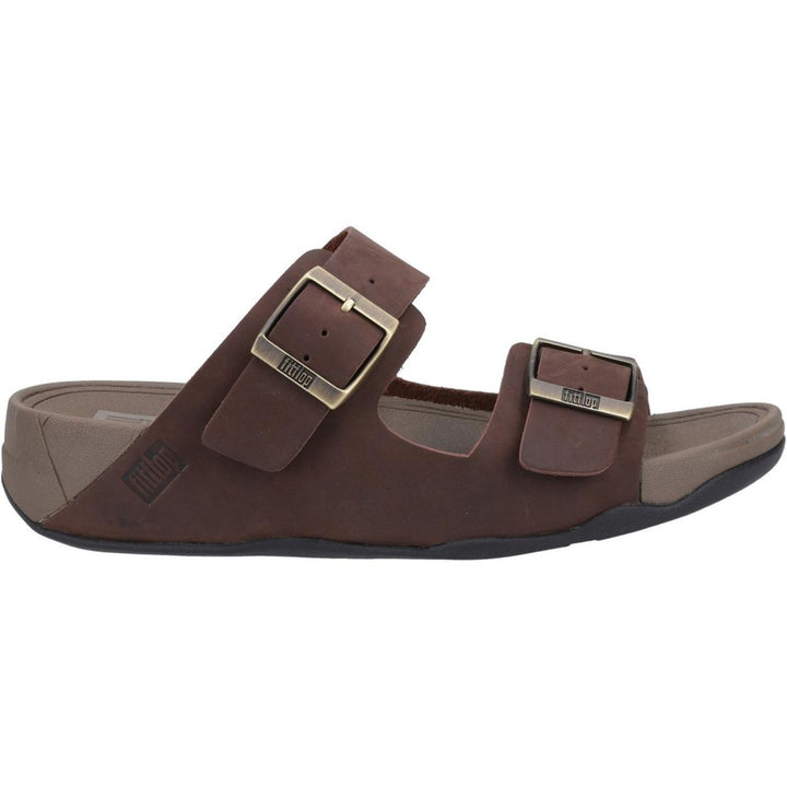Fitflop Gogh Moc Slides Chocolate Brown