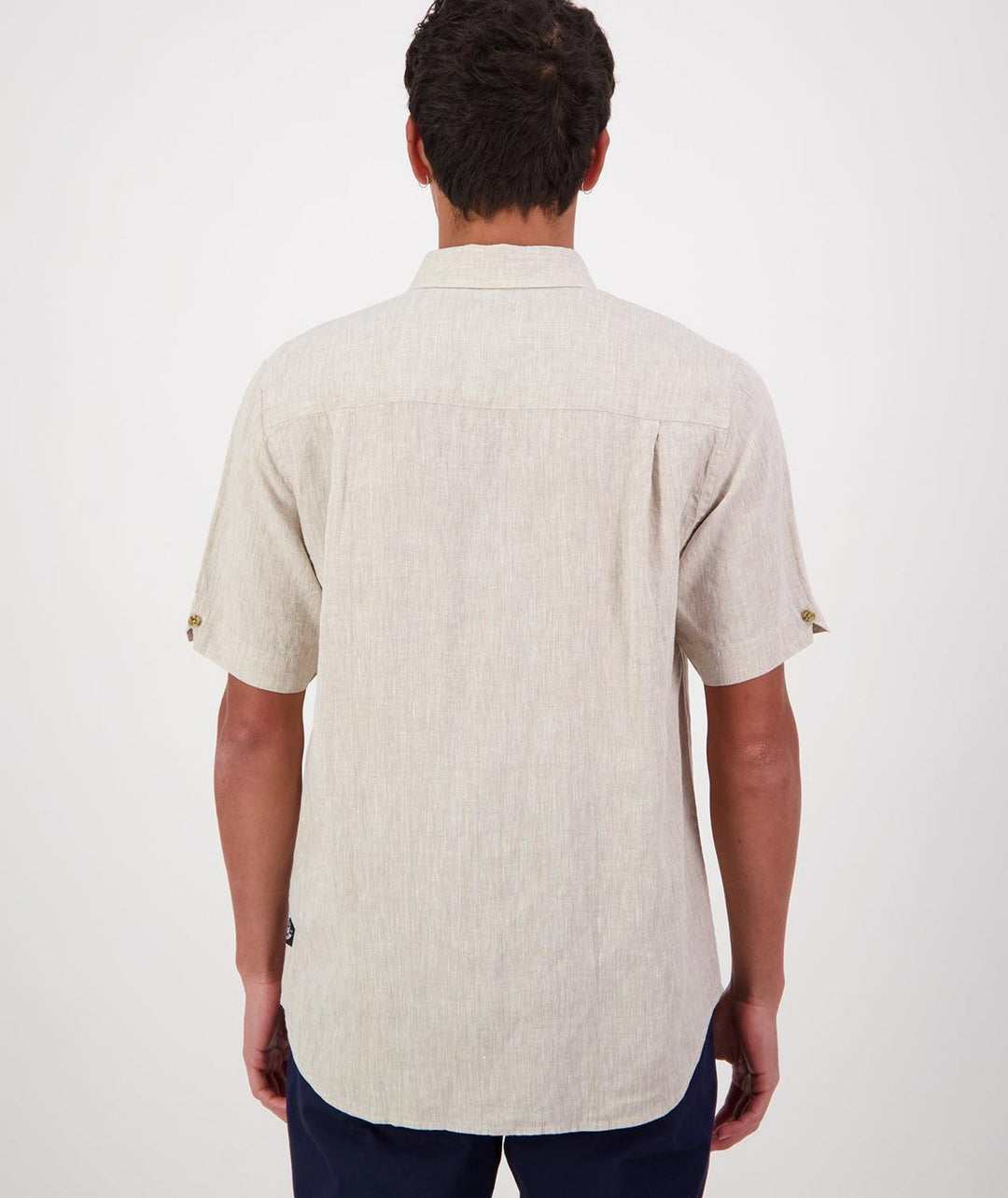 Swanndri Men's Humber Linen Short Sleeve Shirt