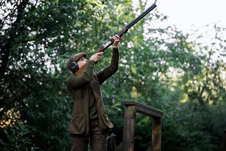 Harkila Skye shooting waistcoat W Willow green/Shadow
