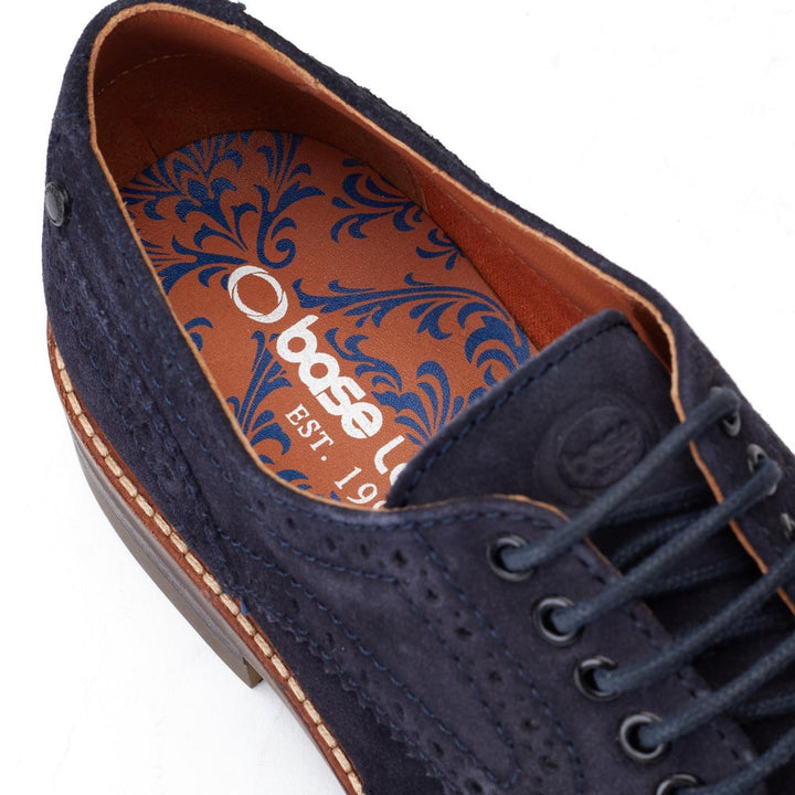 Hatfield Brogue Shoe Navy