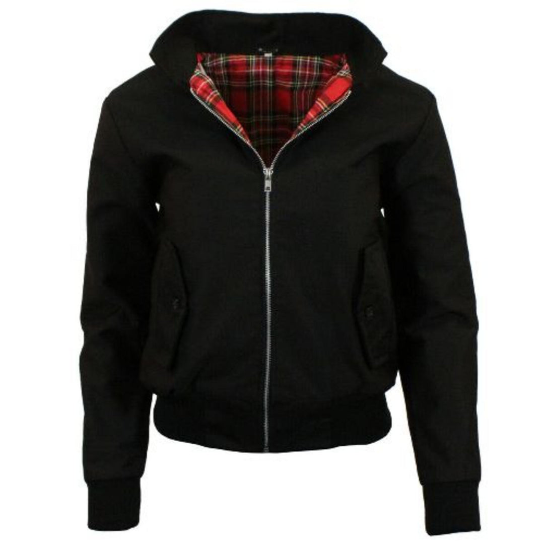 Urban Road Ladies Classic Vintage Harrington Jacket