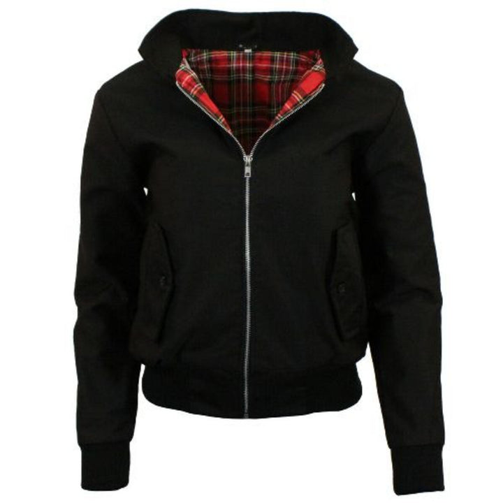 Urban Road Ladies Classic Vintage Harrington Jacket