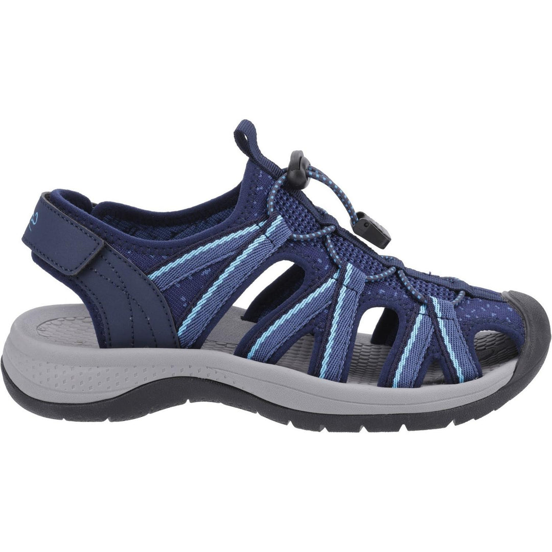 Cotswold Upton Sandal Navy/Turquoise - Walking Sandal